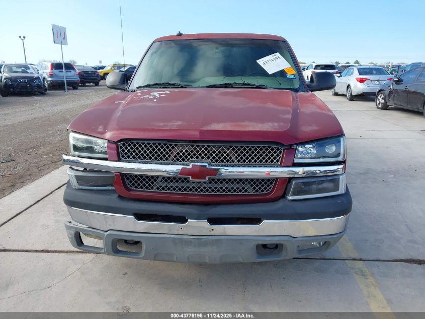 2003 Chevrolet Silverado 1500 Ls VIN: 2GCEC19V731383266 Lot: 43776195