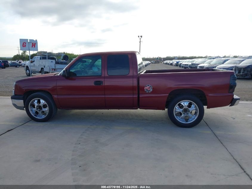 2003 Chevrolet Silverado 1500 Ls VIN: 2GCEC19V731383266 Lot: 43776195