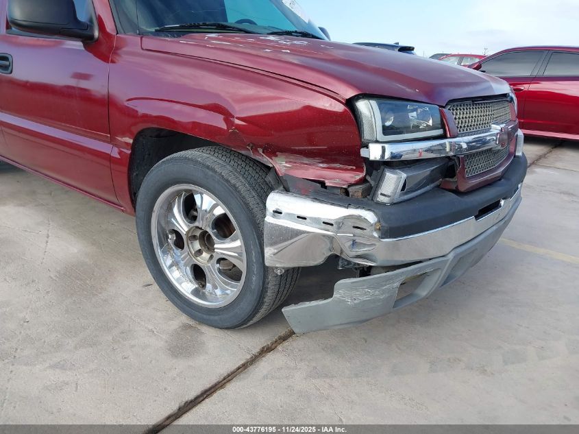 2003 Chevrolet Silverado 1500 Ls VIN: 2GCEC19V731383266 Lot: 43776195