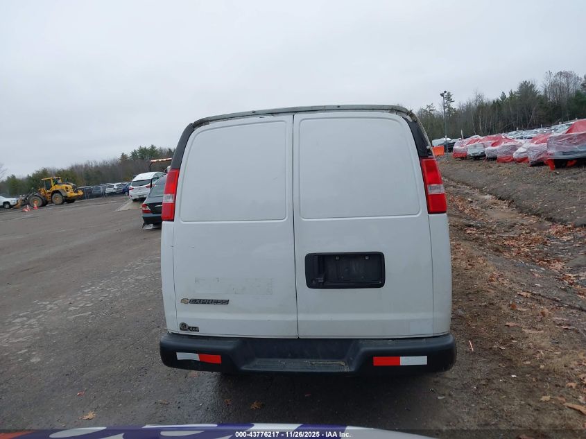 2020 Chevrolet Express Cargo Rwd 2500 Regular Wheelbase Wt VIN: 1GCWGAFG4L1276714 Lot: 43776217