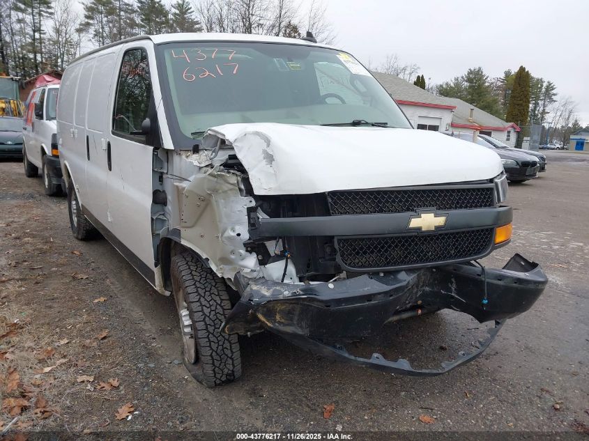2020 Chevrolet Express Cargo Rwd 2500 Regular Wheelbase Wt VIN: 1GCWGAFG4L1276714 Lot: 43776217