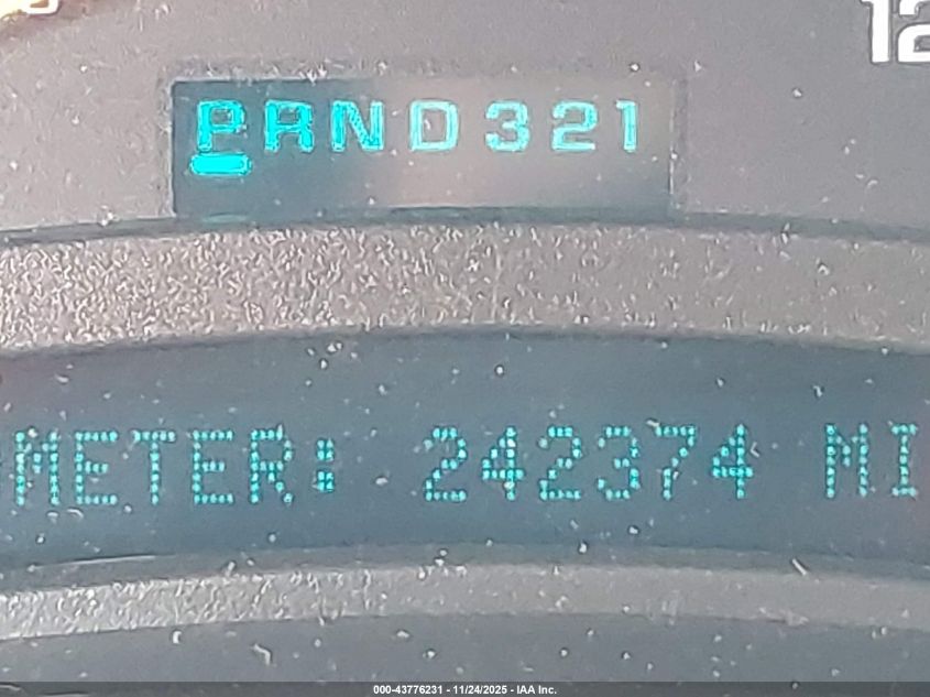 2003 Chevrolet Avalanche 1500 VIN: 3GNEK13T43G252255 Lot: 43776231