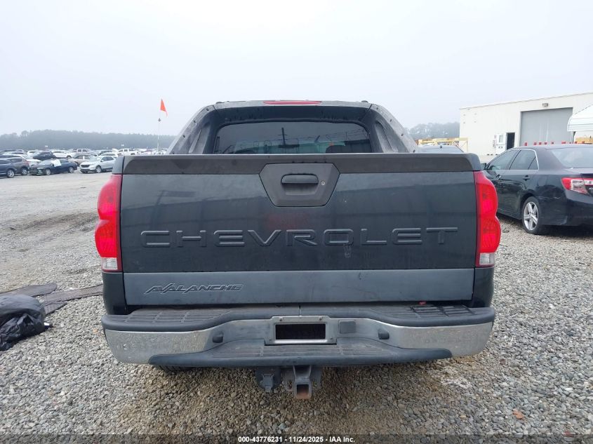 2003 Chevrolet Avalanche 1500 VIN: 3GNEK13T43G252255 Lot: 43776231
