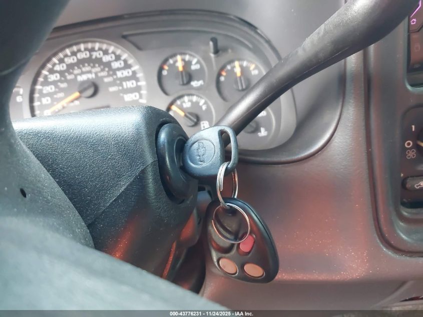 2003 Chevrolet Avalanche 1500 VIN: 3GNEK13T43G252255 Lot: 43776231