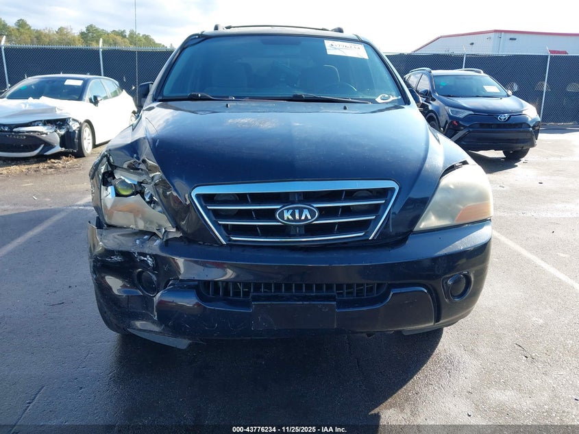 2007 Kia Sorento Lx VIN: KNDJD736975668555 Lot: 43776234