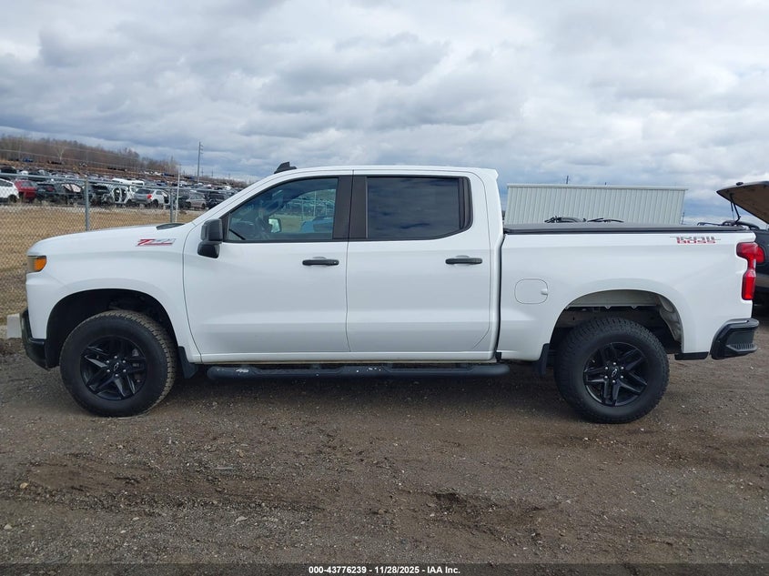 2021 Chevrolet Silverado 1500 4Wd Short Bed Custom Trail Boss VIN: 1GCPYCEF6MZ377097 Lot: 43776239