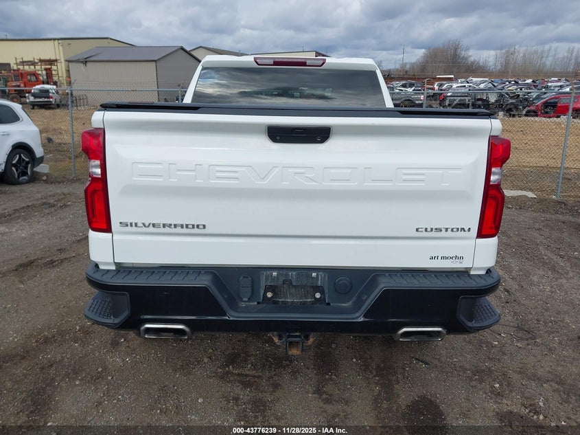 2021 Chevrolet Silverado 1500 4Wd Short Bed Custom Trail Boss VIN: 1GCPYCEF6MZ377097 Lot: 43776239