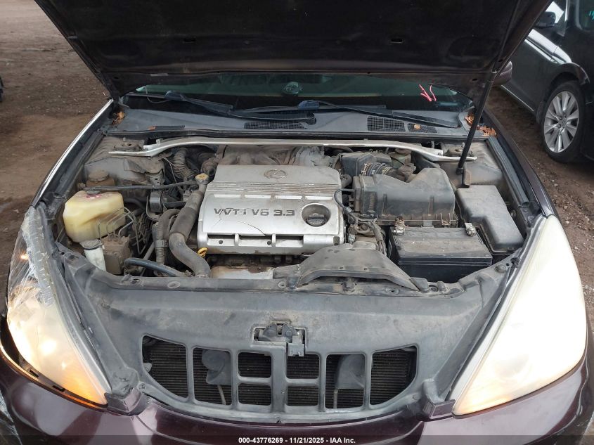 2004 Lexus Es 330 VIN: JTHBA30G545017081 Lot: 43776269