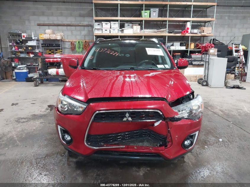 2015 Mitsubishi Outlander Sport Se VIN: 4A4AR4AU2FE021357 Lot: 43776289