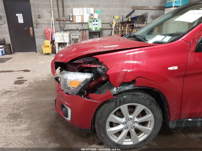 2015 Mitsubishi Outlander Sport Se VIN: 4A4AR4AU2FE021357 Lot: 43776289