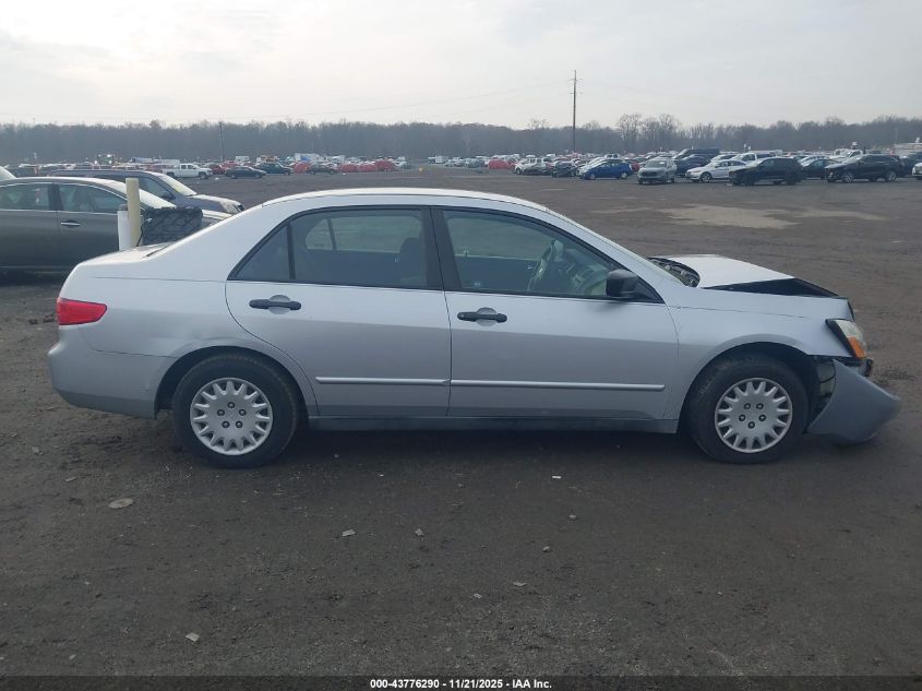 2005 Honda Accord 2.4 Dx VIN: 1HGCM56115A135506 Lot: 43776290