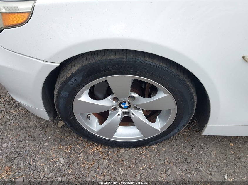 2007 BMW 530I VIN: WBANE73517CM50110 Lot: 43776328