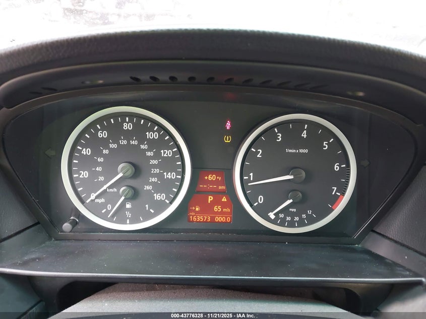 2007 BMW 530I VIN: WBANE73517CM50110 Lot: 43776328