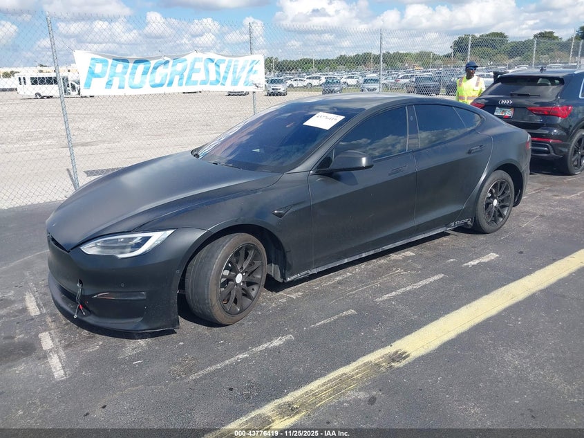 VIN 5YJSA1E63NF459928 2022 TESLA MODEL S PLAID TRI MOTOR ALL-WHEEL DRIVE