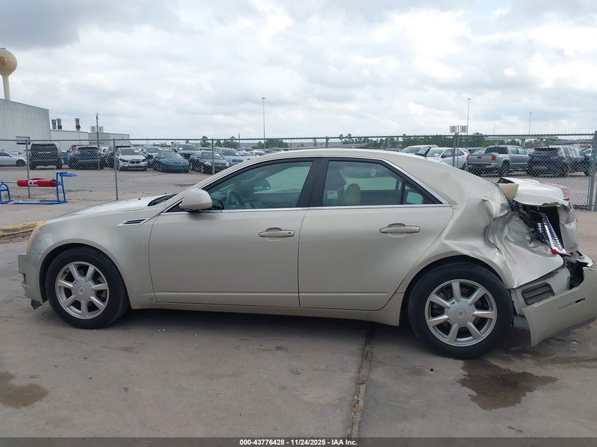 2008 Cadillac Cts Standard VIN: 1G6DF577480213077 Lot: 43776428