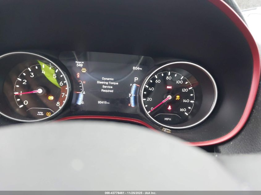 2017 Jeep New Compass Trailhawk 4X4 VIN: 3C4NJDDB2HT646922 Lot: 43776461