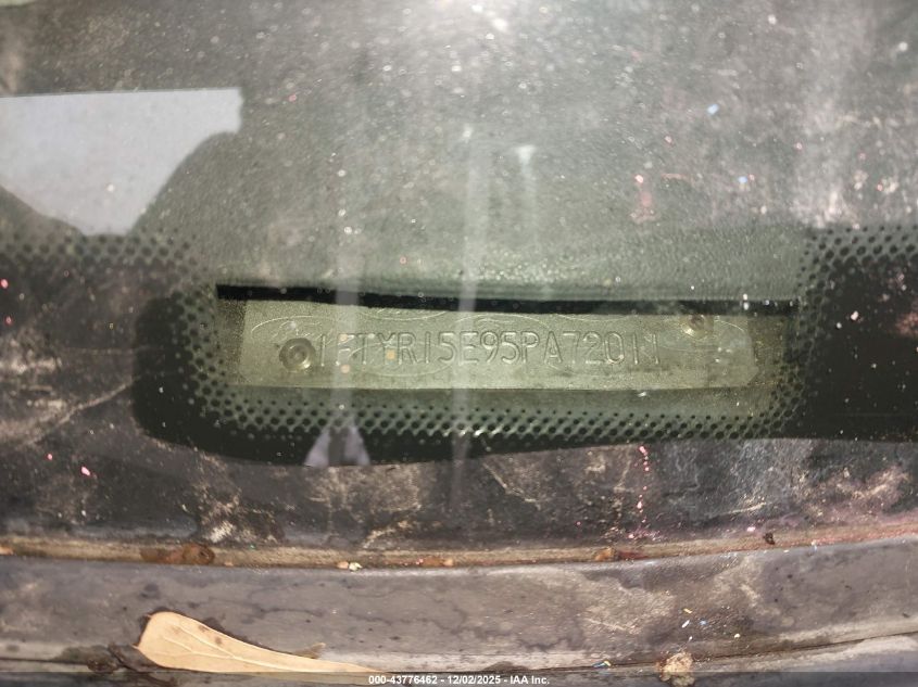 2005 Ford Ranger Edge/Xl/Xlt VIN: 1FTYR15E95PA72011 Lot: 43776462