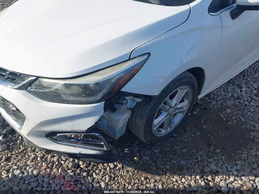 2017 Chevrolet Cruze Lt Auto VIN: 1G1BE5SM6H7259174 Lot: 43776479