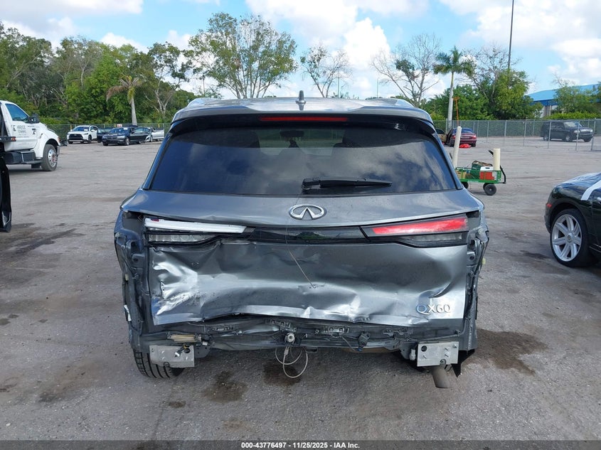 2024 Infiniti Qx60 Luxe VIN: 5N1DL1FR1RC337501 Lot: 43776497
