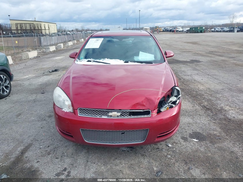 2013 Chevrolet Impala Lt VIN: 2G1WG5E36D1258760 Lot: 43776508