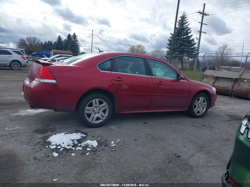 2013 Chevrolet Impala Lt VIN: 2G1WG5E36D1258760 Lot: 43776508