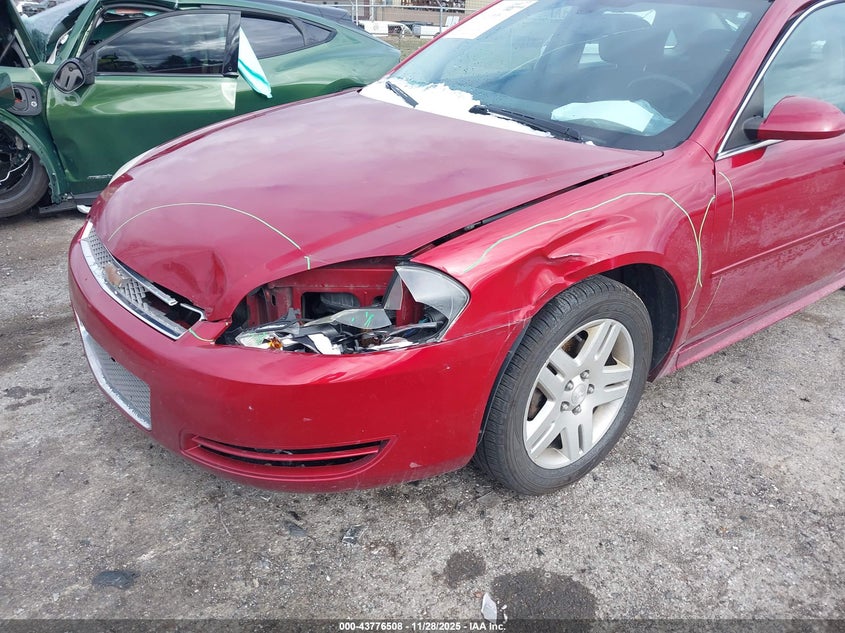 2013 Chevrolet Impala Lt VIN: 2G1WG5E36D1258760 Lot: 43776508