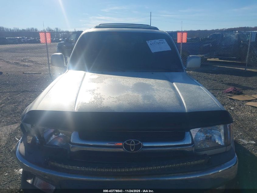 2002 Toyota 4Runner Sr5 V6 VIN: JT3HN86R729061888 Lot: 43776543