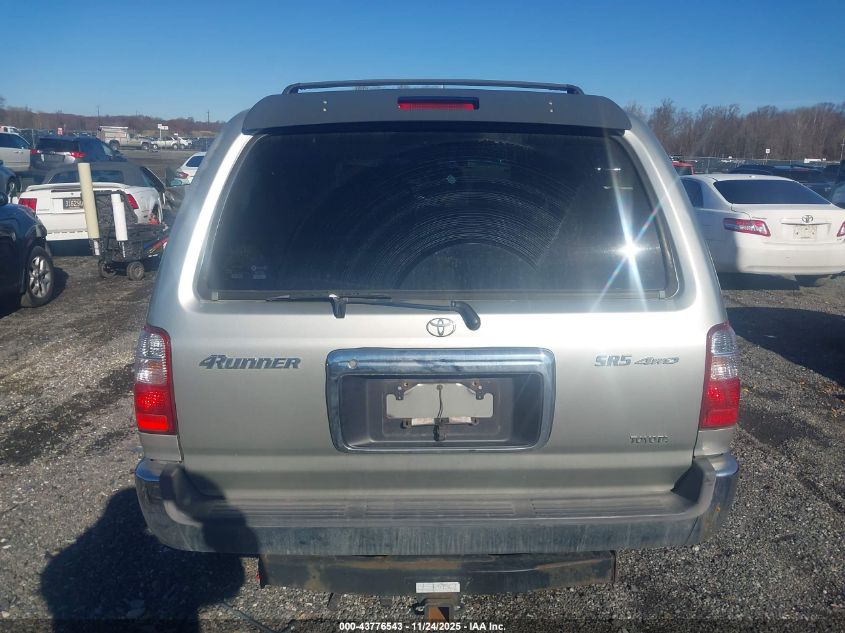 2002 Toyota 4Runner Sr5 V6 VIN: JT3HN86R729061888 Lot: 43776543