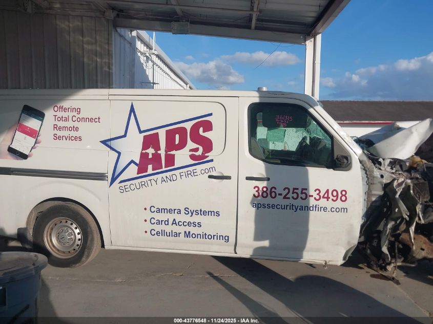 2019 Nissan Nv Cargo Nv1500 S V6 VIN: 1N6BF0KM2KN806058 Lot: 43776548