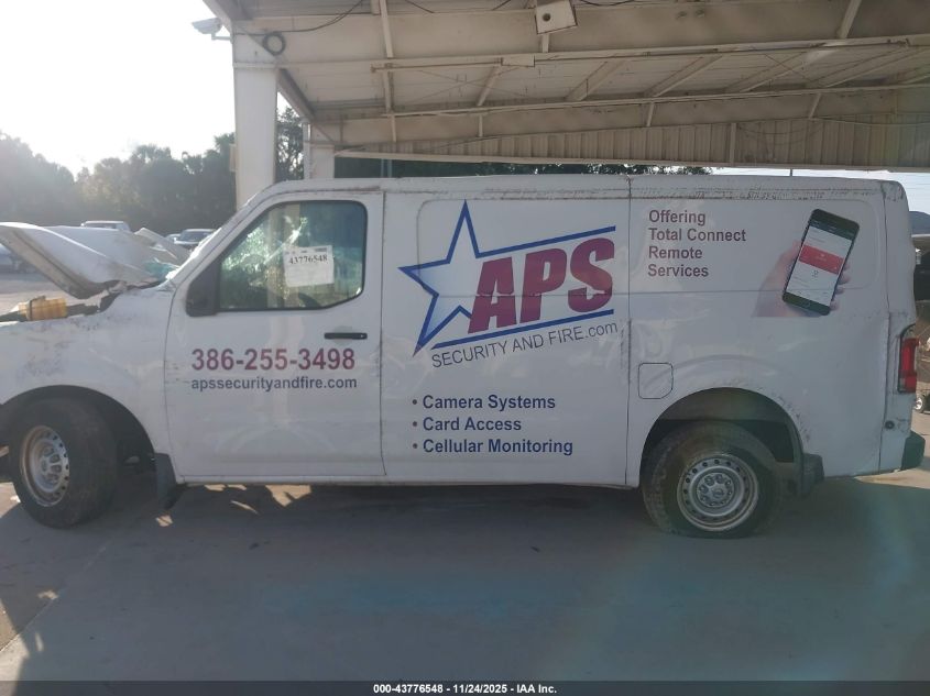 2019 Nissan Nv Cargo Nv1500 S V6 VIN: 1N6BF0KM2KN806058 Lot: 43776548