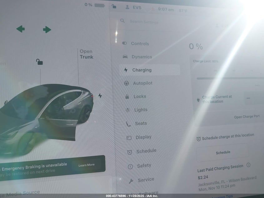 2020 Tesla Model 3 Standard Range Plus Rear-Wheel Drive/Standard Range Rear-Wheel Drive VIN: 5YJ3E1EA1LF658020 Lot: 43776596