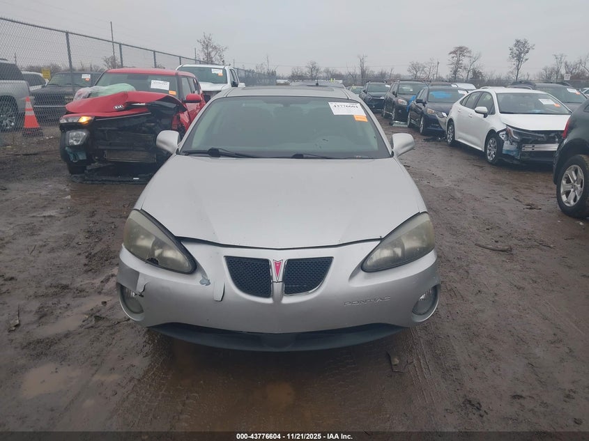 2008 Pontiac Grand Prix VIN: 2G2WP552X81166138 Lot: 43776604