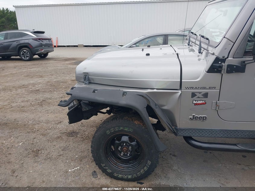 2002 Jeep Wrangler X VIN: 1J4FA39S72P708070 Lot: 43776627