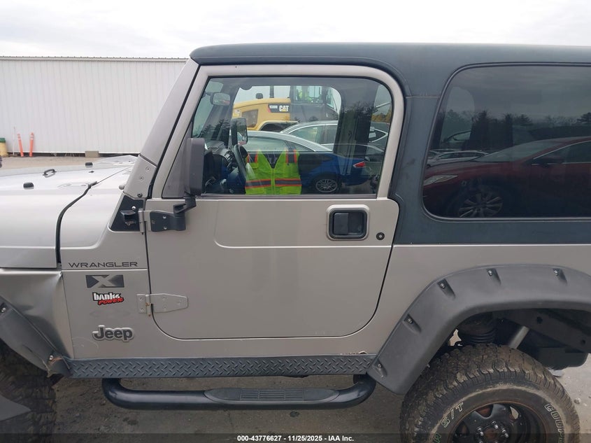 2002 Jeep Wrangler X VIN: 1J4FA39S72P708070 Lot: 43776627