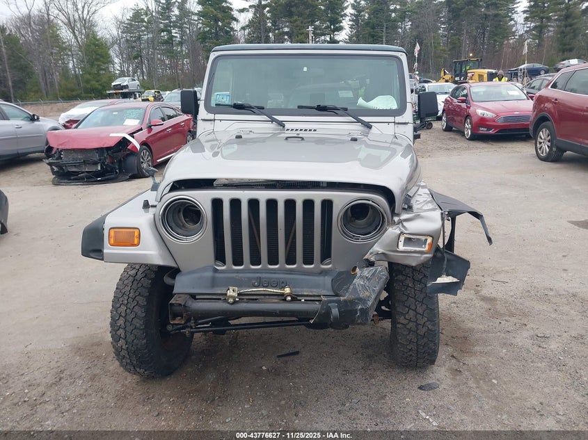 2002 Jeep Wrangler X VIN: 1J4FA39S72P708070 Lot: 43776627