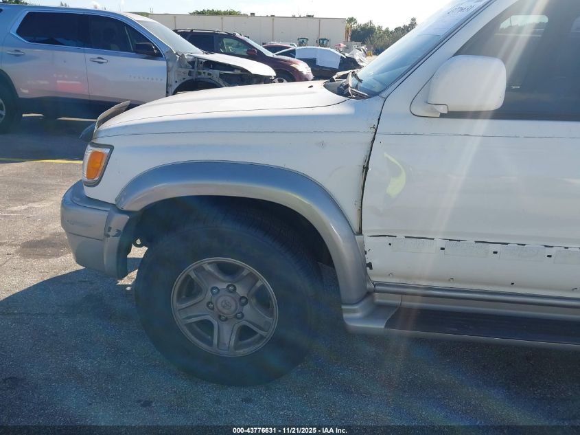 2000 Toyota 4Runner Limited V6 VIN: JT3GN87R8Y0155091 Lot: 43776631