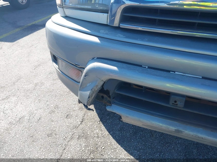 2000 Toyota 4Runner Limited V6 VIN: JT3GN87R8Y0155091 Lot: 43776631