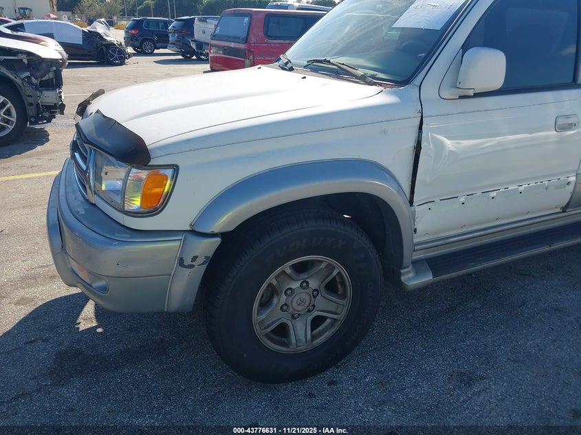 2000 Toyota 4Runner Limited V6 VIN: JT3GN87R8Y0155091 Lot: 43776631
