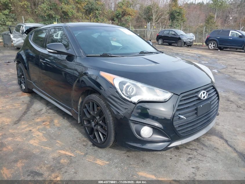 HYUNDAI VELOSTER TURBO W/BLACK