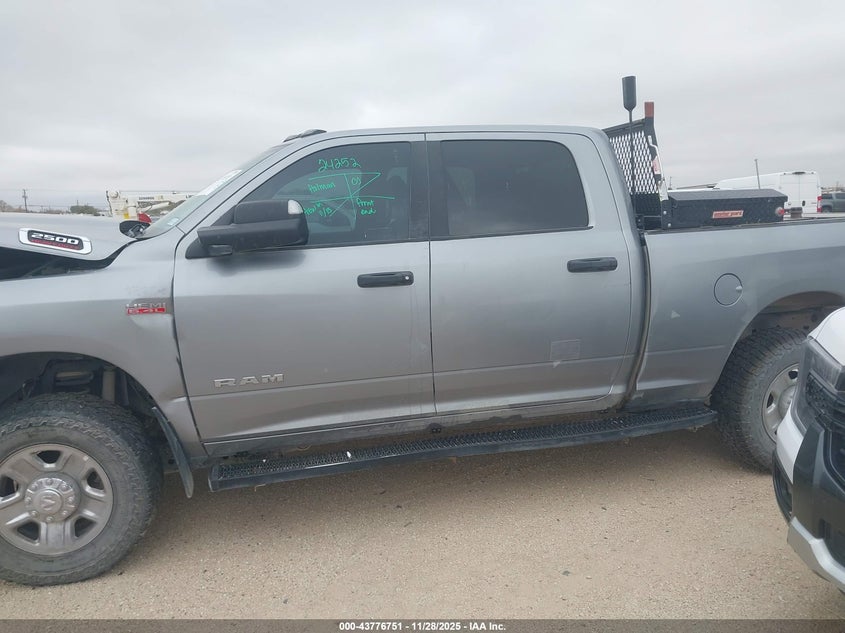 2022 Ram 2500 Big Horn 4X4 6'4 Box VIN: 3C6UR5DJ9NG407610 Lot: 43776751