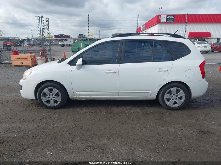 2009 Kia Rondo Lx VIN: KNAFG528597267478 Lot: 43776815