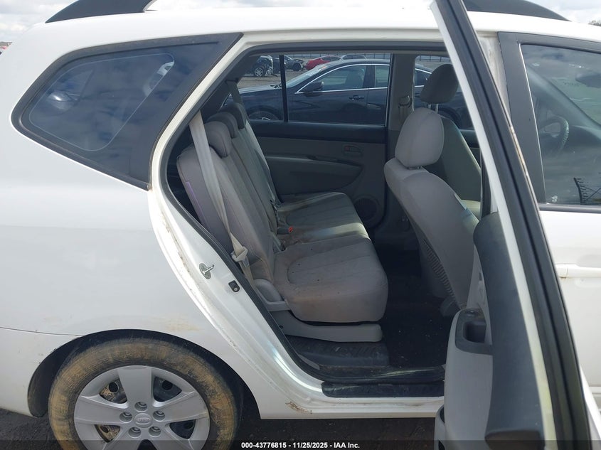 2009 Kia Rondo Lx VIN: KNAFG528597267478 Lot: 43776815