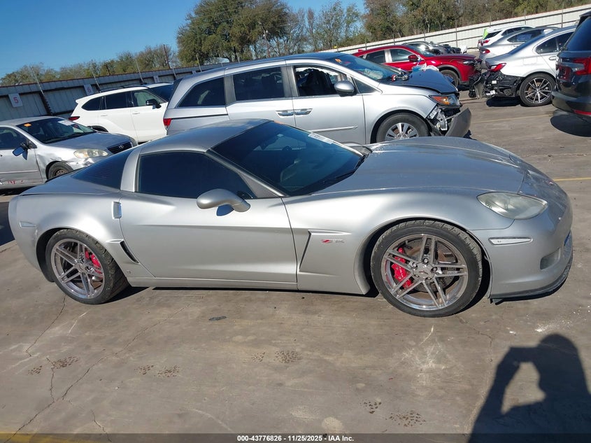 2007 Chevrolet Corvette Z06 Hardtop VIN: 1G1YY26E875137591 Lot: 43776826