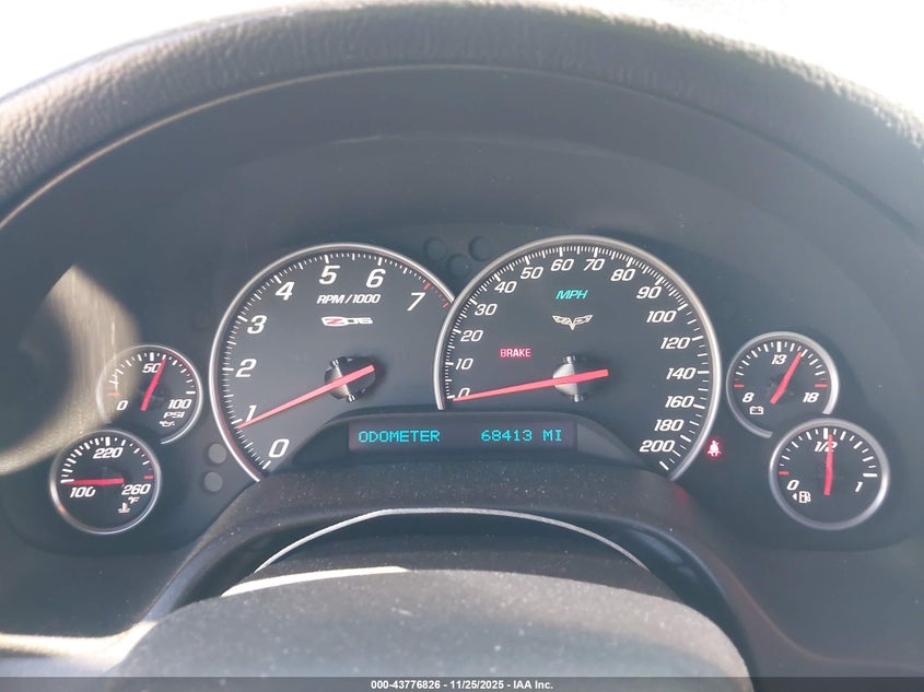 2007 Chevrolet Corvette Z06 Hardtop VIN: 1G1YY26E875137591 Lot: 43776826