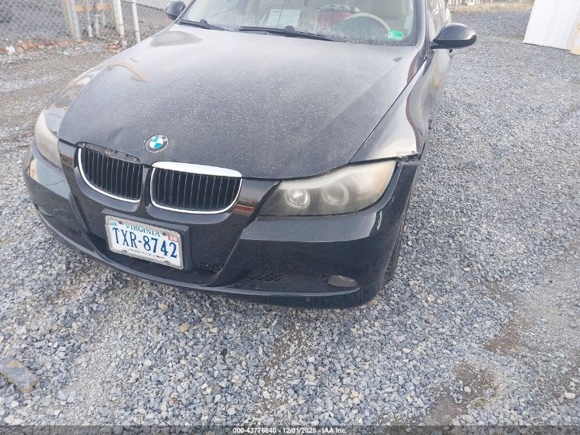 2007 BMW 328I VIN: WBAVA33587PV66515 Lot: 43776840