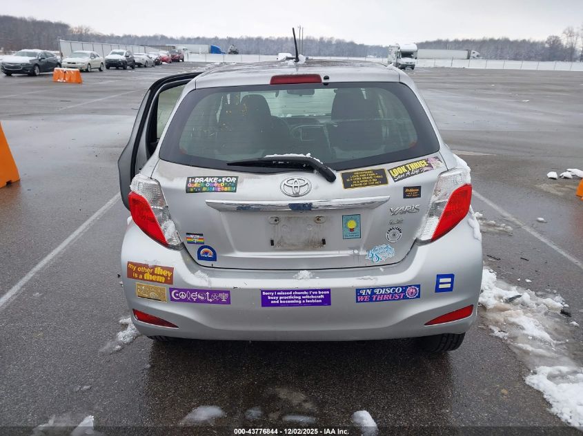 2012 Toyota Yaris Le VIN: JTDKTUD37CD537716 Lot: 43776844