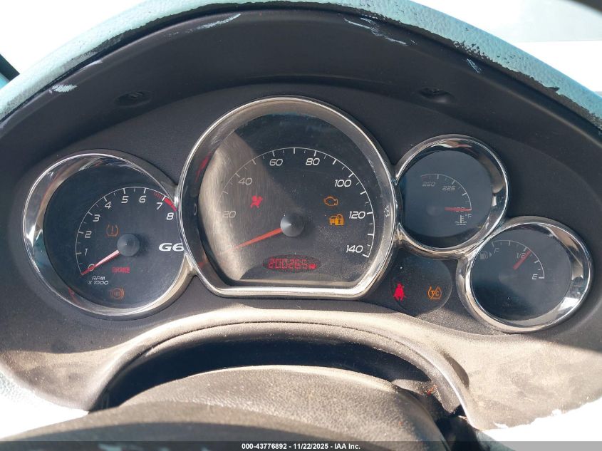 2008 Pontiac G6 VIN: 01G2ZG57B28419104 Lot: 43776892