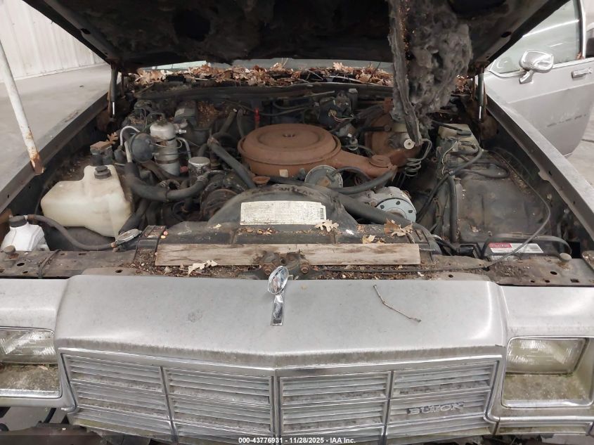 1983 Buick Lesabre Limited VIN: 1G4AP69Y7DX491705 Lot: 43776931