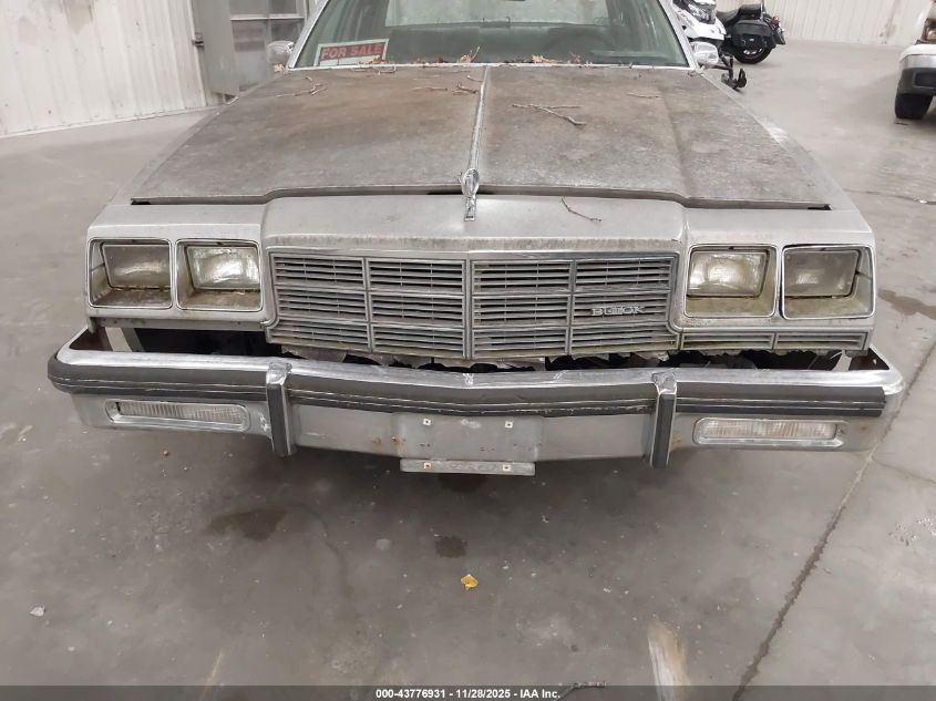 1983 Buick Lesabre Limited VIN: 1G4AP69Y7DX491705 Lot: 43776931