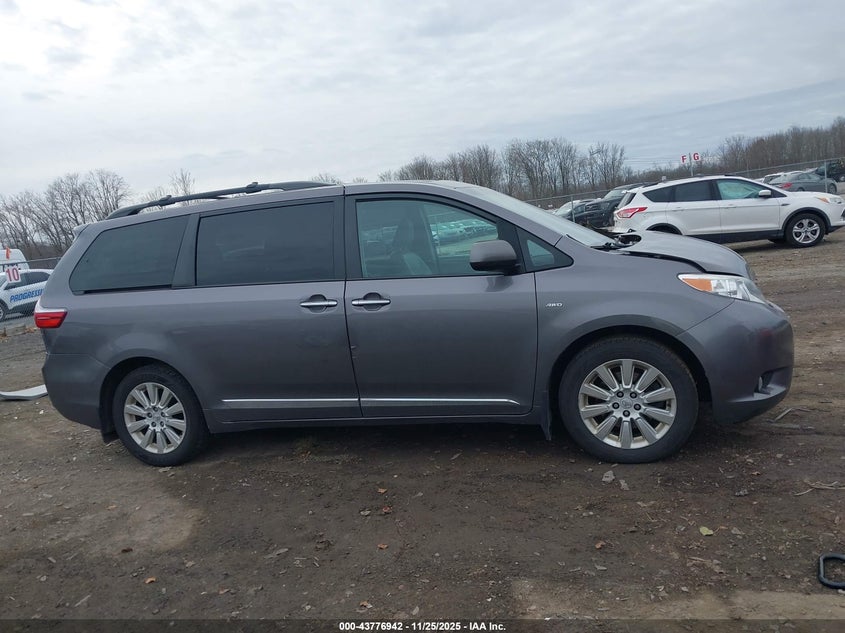 2016 Toyota Sienna Xle Premium 7 Passenger VIN: 5TDDK3DC1GS138414 Lot: 43776942